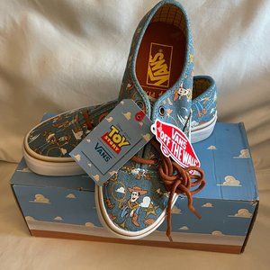 Authentic Toy Story-Woody- Vans-Boys size 4 Girls size 5.5 (NWT)